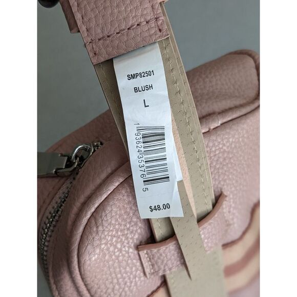 Steve Madden Pebbled Belt Bag Blush Pink Large‎ - Picture 4 of 8